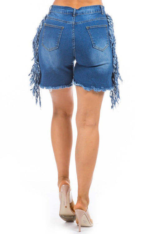 DENIM SHORT