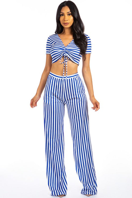 SEXY TWO PIECE PANT SET