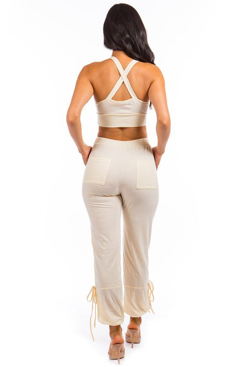 SEXY SUMMER TWO PIECE PANT SET