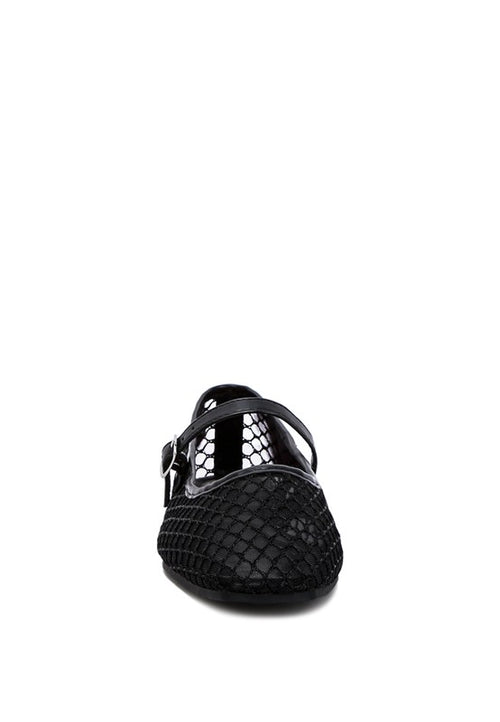 Averona Mesh Mary Jane Flats