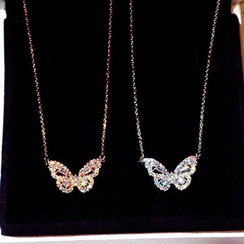 Butterfly Pendant Necklace