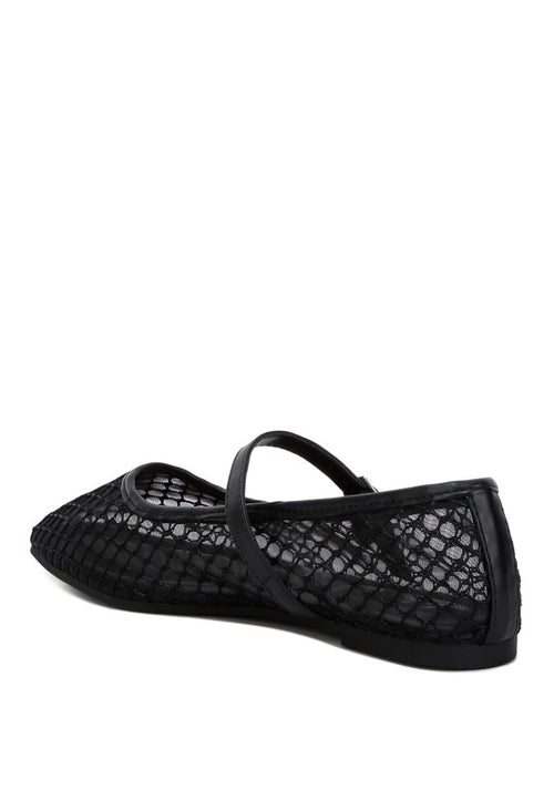 Averona Mesh Mary Jane Flats